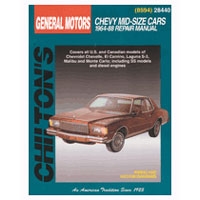 Reparaturbuch - Repair Manual  Chevy Mid  Size 64-88